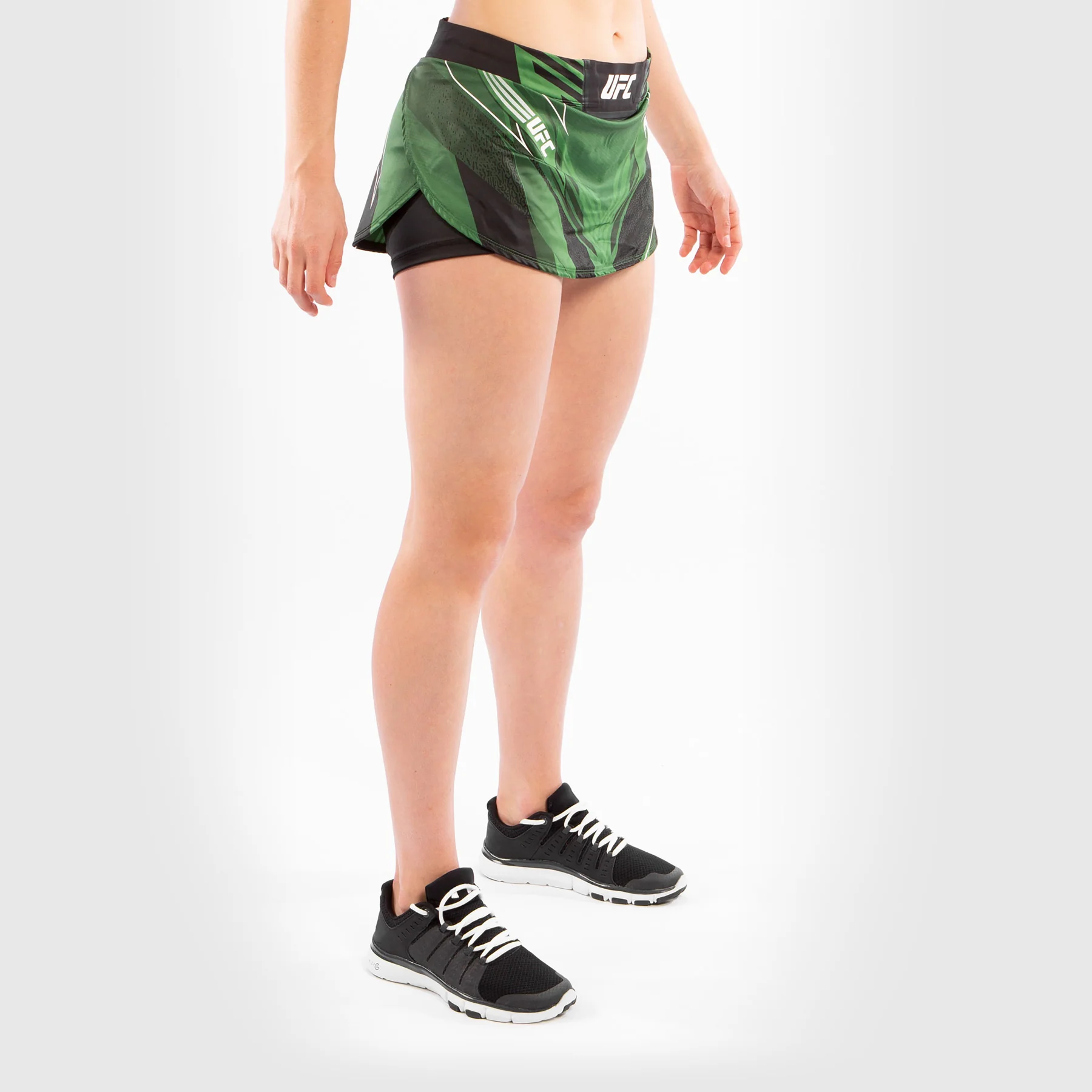 UFC Venum Authentic Fight Night Women's Skort - Green - Image 3