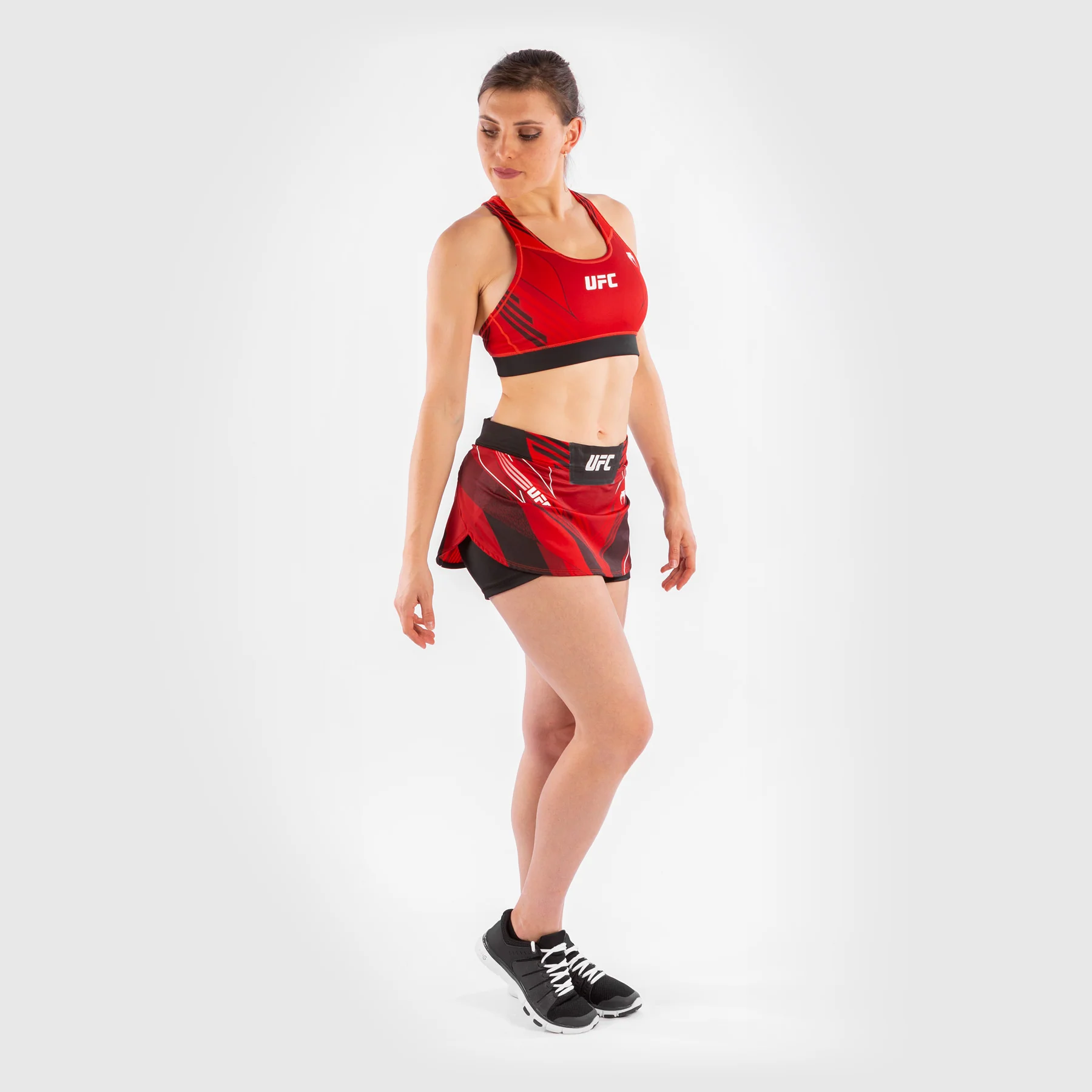 UFC Venum Authentic Fight Night Women's Skort - Red - Image 8