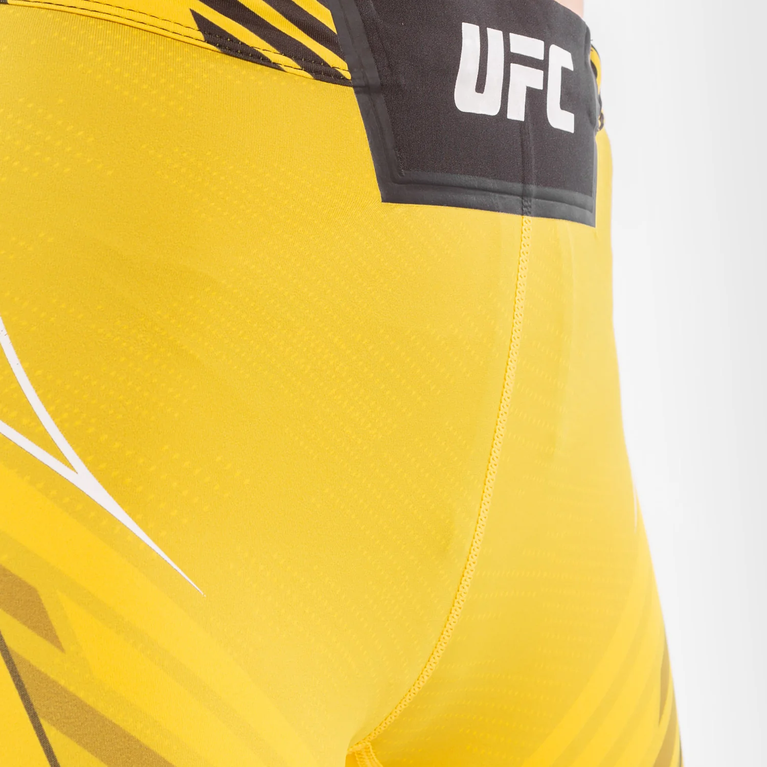 UFC Venum Authentic Fight Night Women's Vale Tudo Shorts - Long Fit - Yellow - Image 6