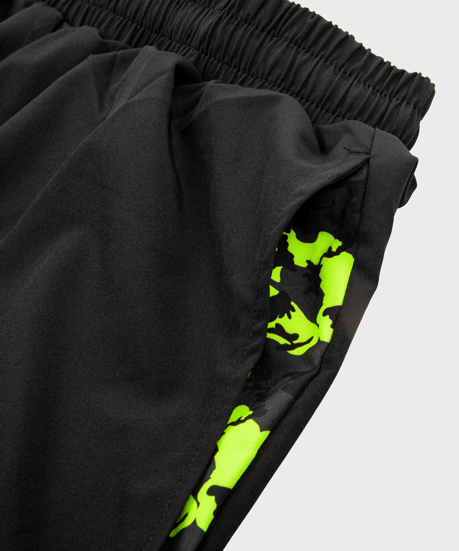 Venum Classic Training Shorts - Black/Neo Yellow - Image 6