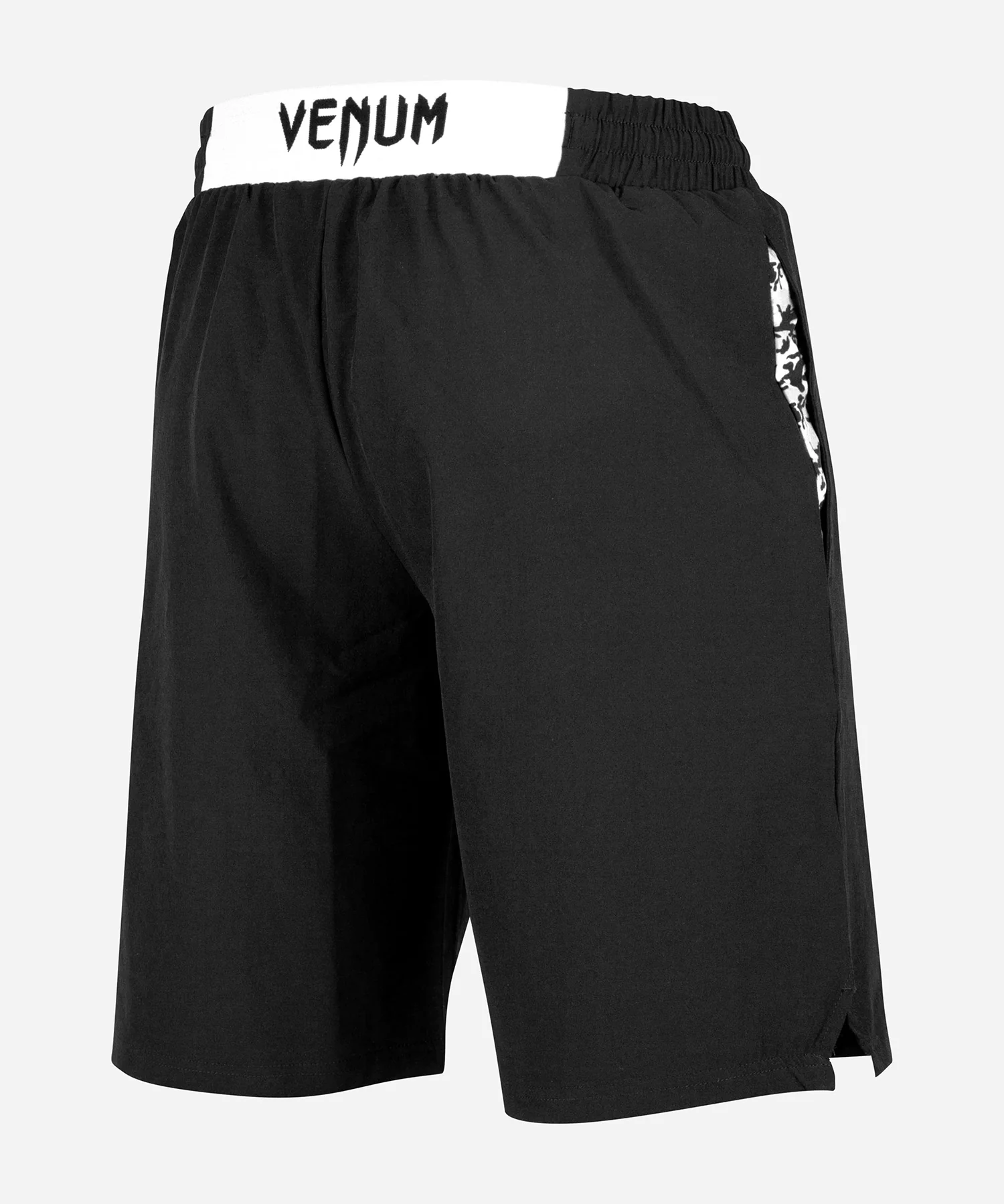 Venum Classic Training Shorts - Black/White - Image 4