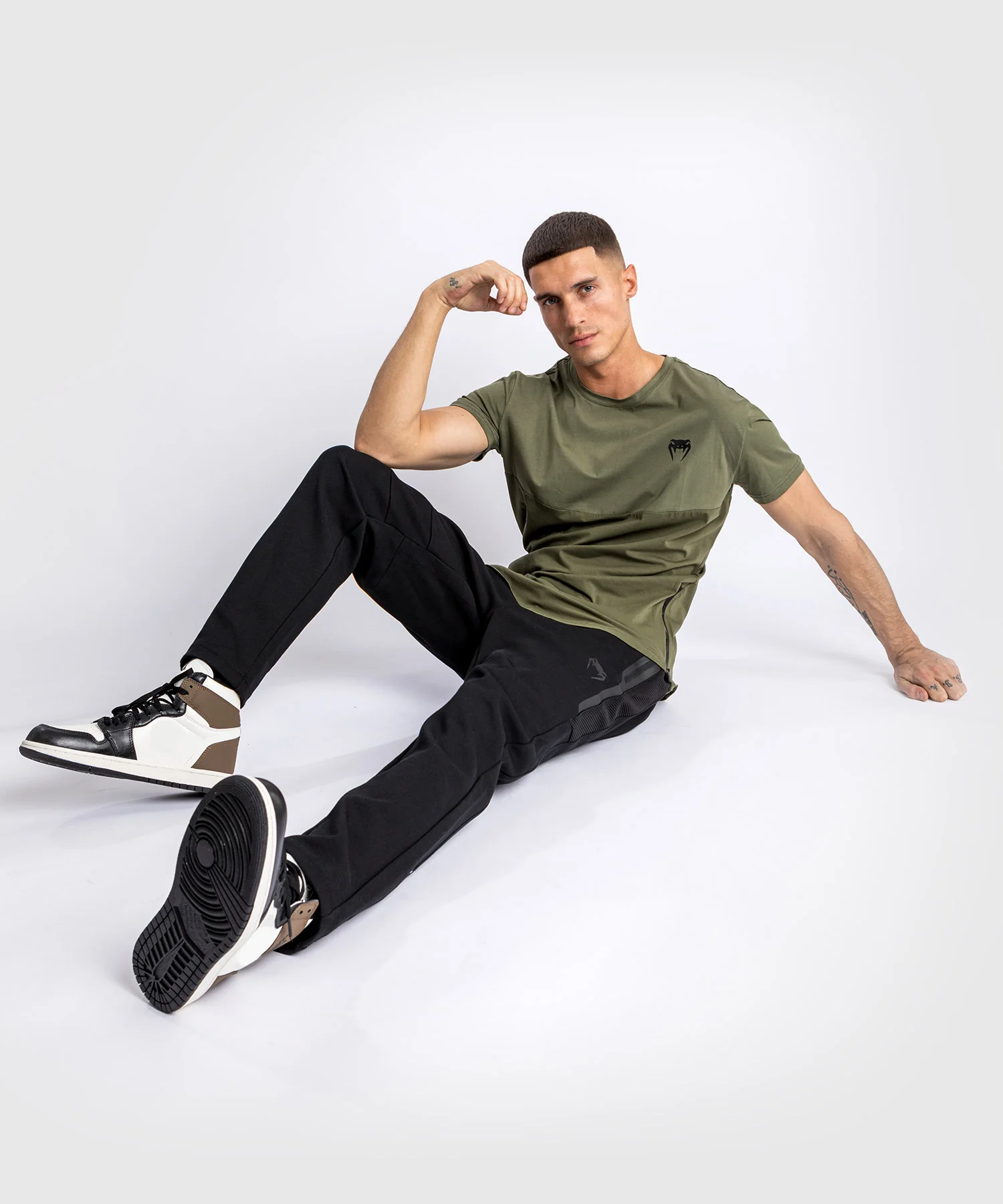 Venum Laser T-shirt - Khaki - Image 5