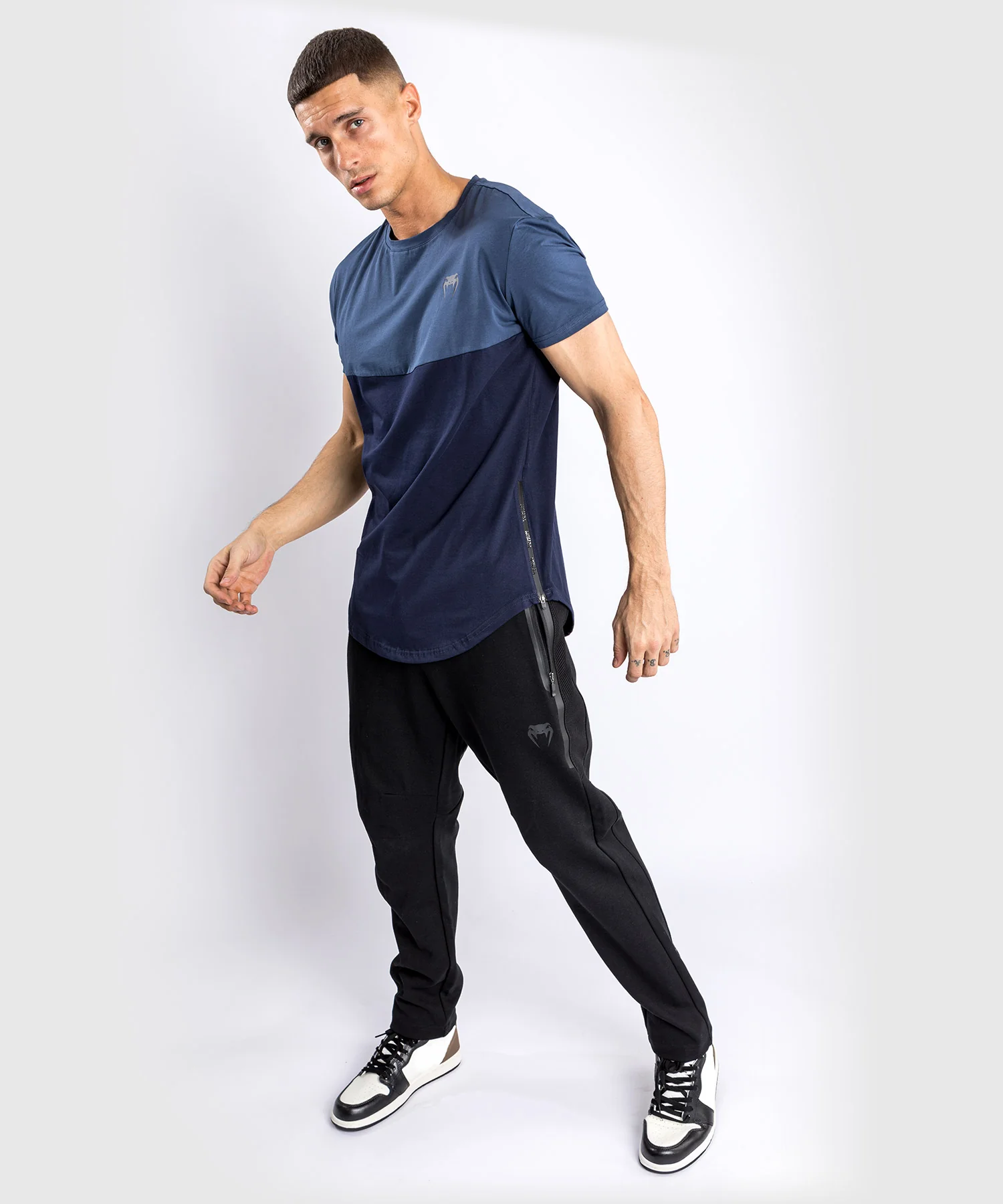 Venum Laser T-shirt - Navy Blue - Image 4