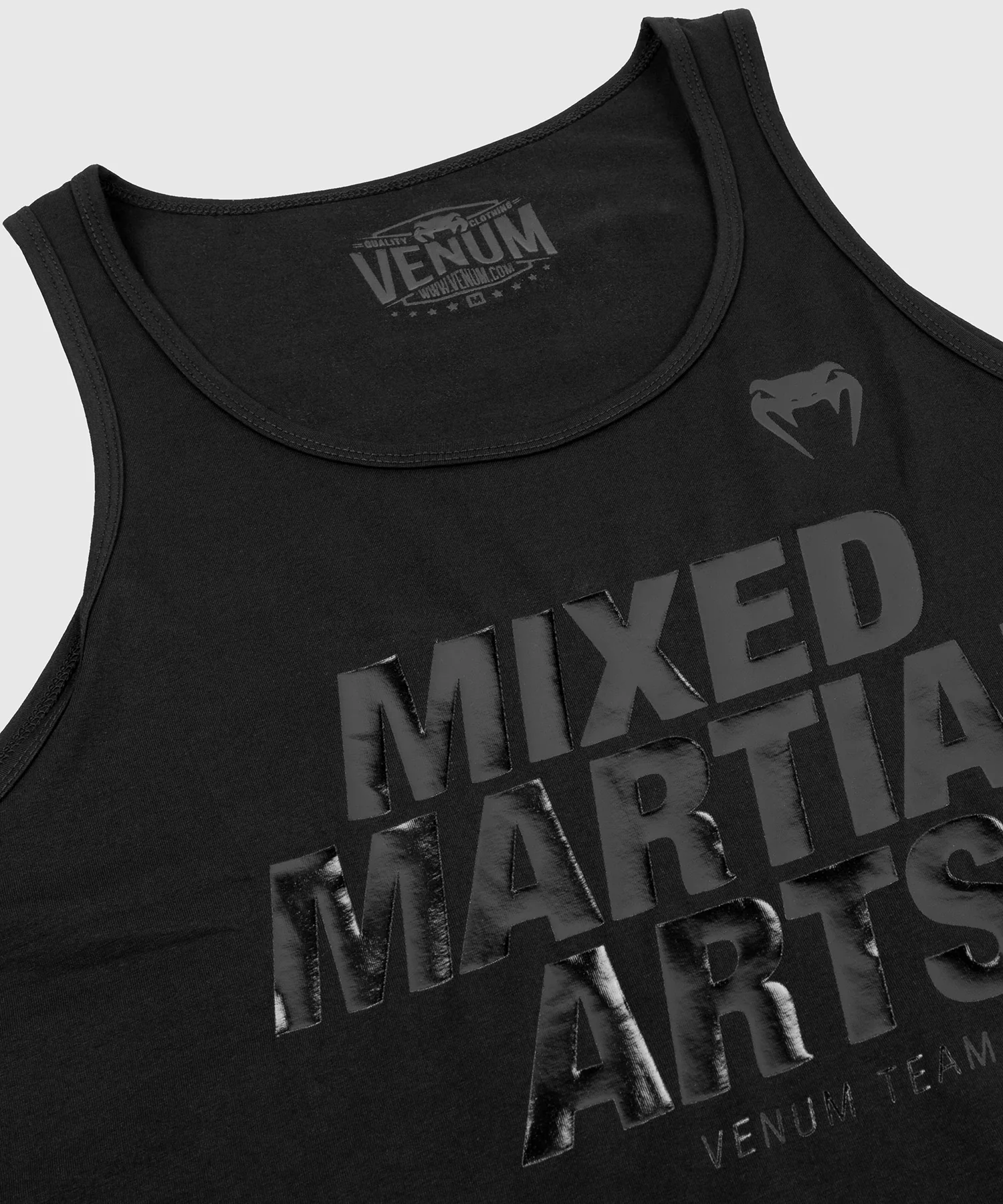 Venum MMA VT Tank Top - Black/Black - Image 4