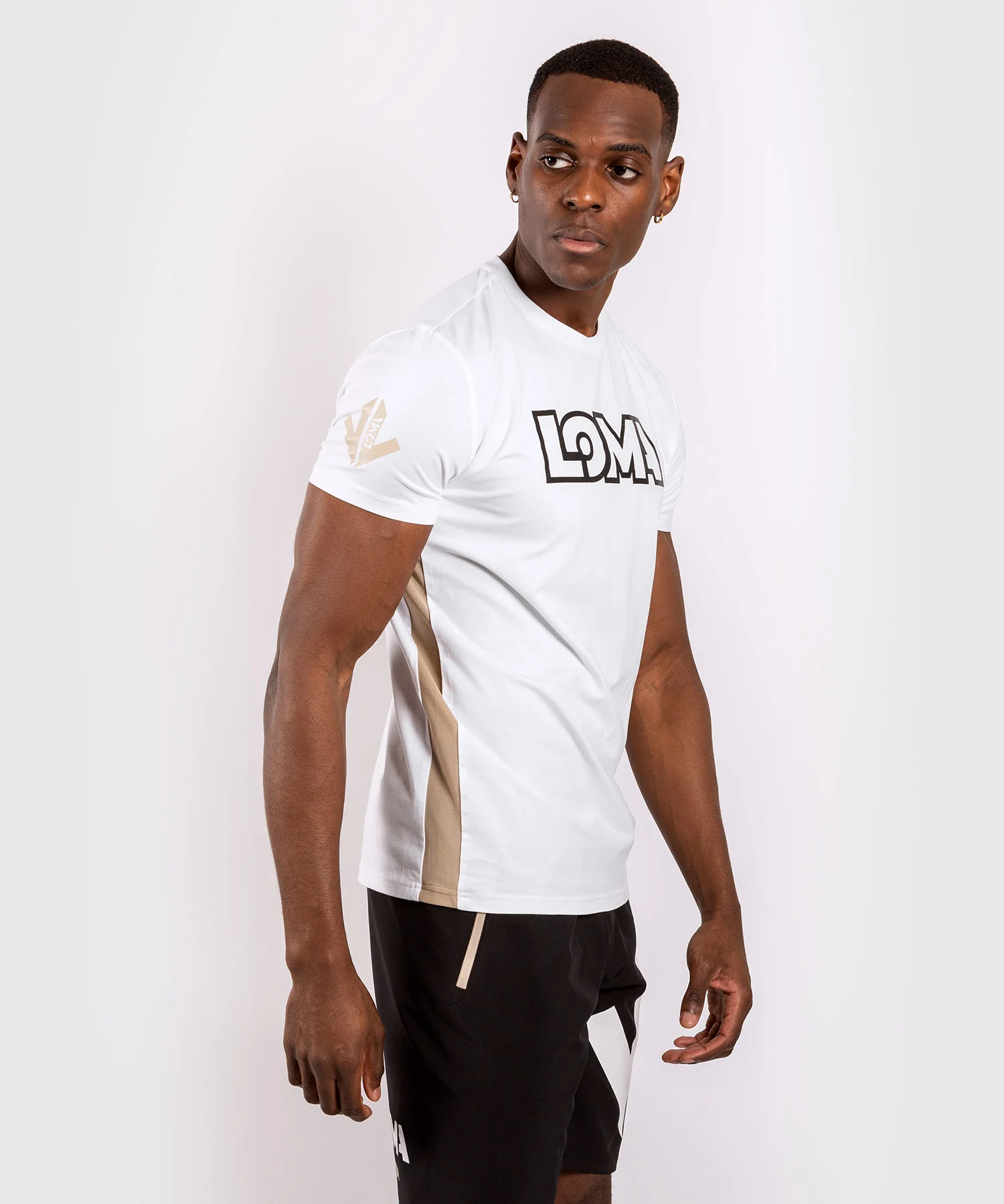 Venum Origins T-shirt Loma Edition - White/Black - Image 3